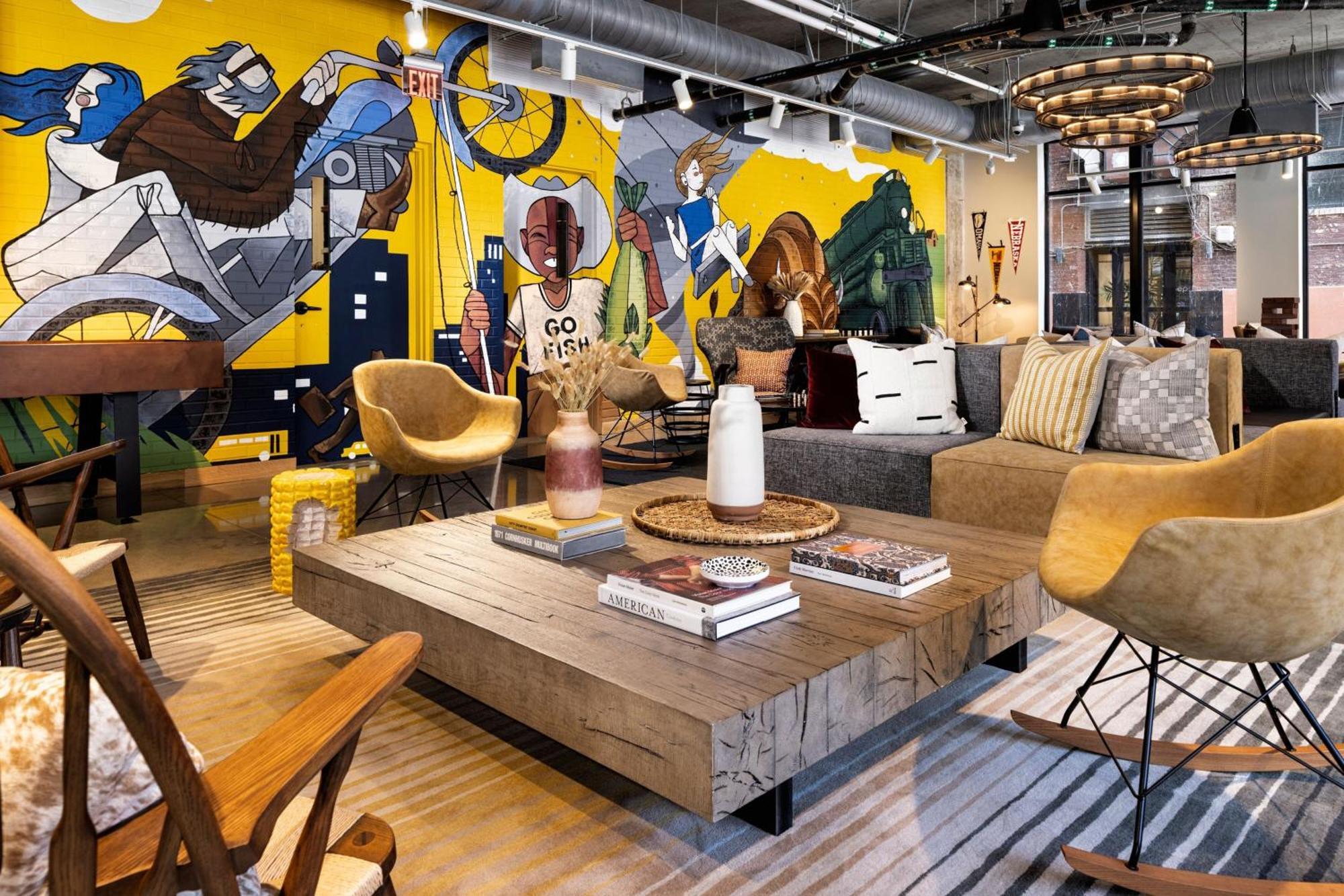 Hotel Moxy Omaha Downtown Extérieur photo